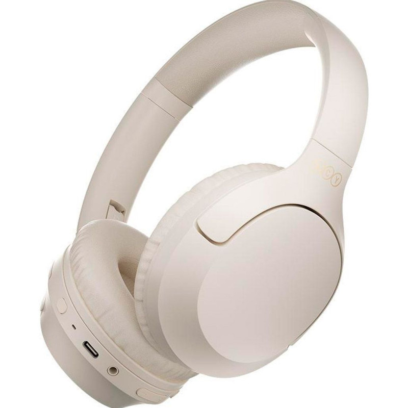 Бездротові навушники QCY H2 Pro з титановим покриттям динаміків та режимом Extra Bass (Білий)