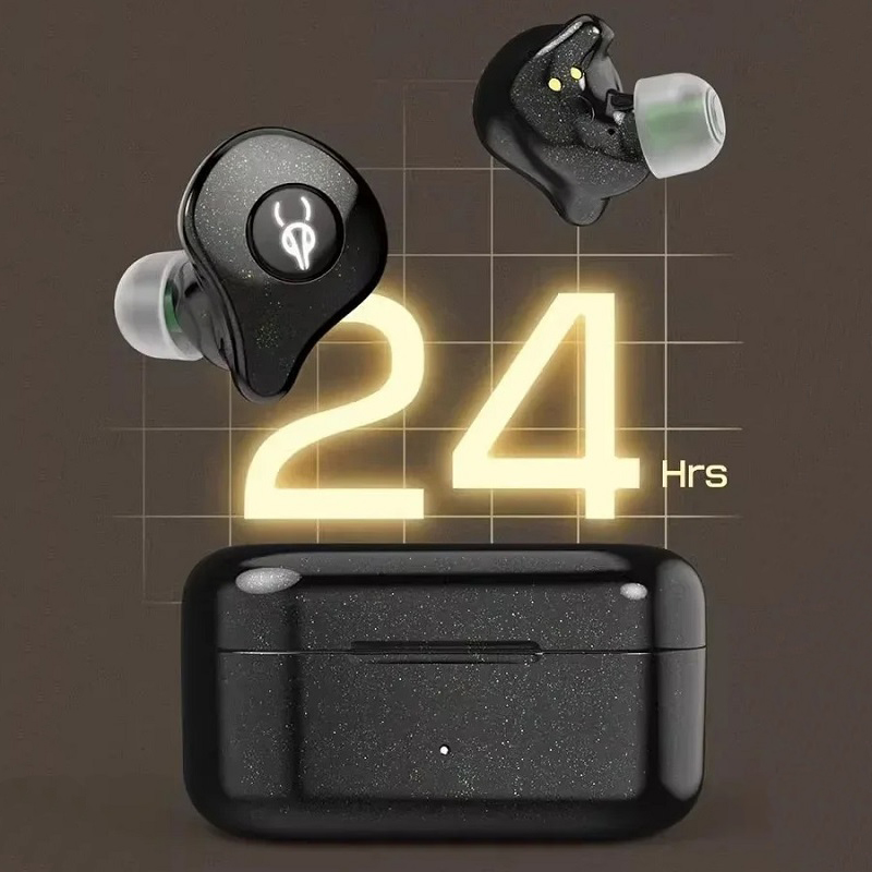 Бездротові Bluetooth навушники Sabbat E16 Mystic c підтримкою aptX (Чорний)