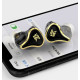 Бездротові навушники Bluetooth KZ SK10 Pro з гібридними випромінювачами (Чорний)