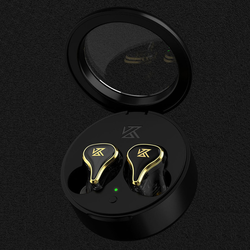 Бездротові навушники Bluetooth KZ SK10 Pro з гібридними випромінювачами (Чорний)