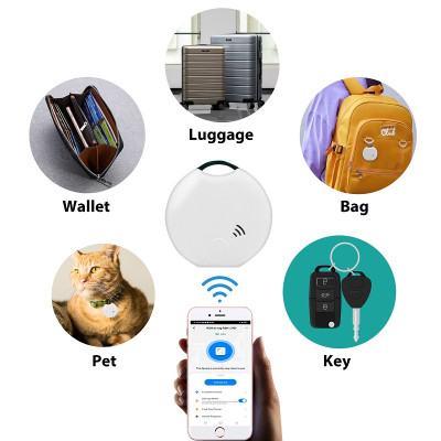 Bluetooth брелок із захистом від втрати Tracker E-V2201 (Білий)