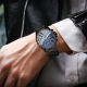 Розумний годинник Linwear LW09 Metal з вимірюванням кисню в крові (Чорний)