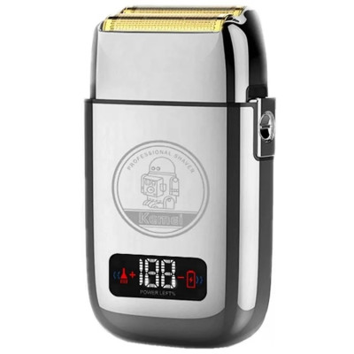 Електробритва Kemei KM-TX3 із USB-зарядкою (Сріблястий)