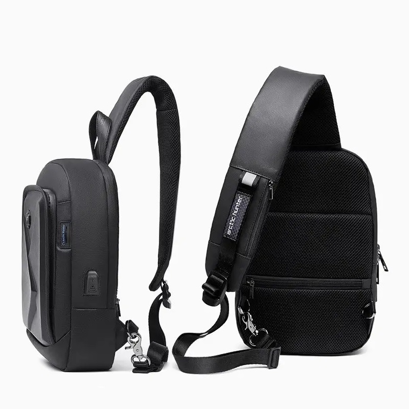 Сумка через плече Arctic Hunter XB00080 (Чорний)