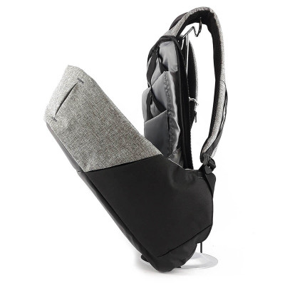 Рюкзак для ноутбука 15.6 дюймів Mark Ryden Safe MR5815ZS система антизлодій з USB портом (Чорно-сірий)
