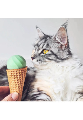 М'ячик для котів Cheerble Ice Cream Ball C0419-C (Зелений)