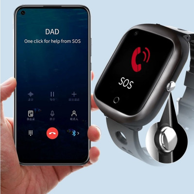 Смарт-годинник для дітей Lemfo FA66S з підтримкою 4G (Чорний)