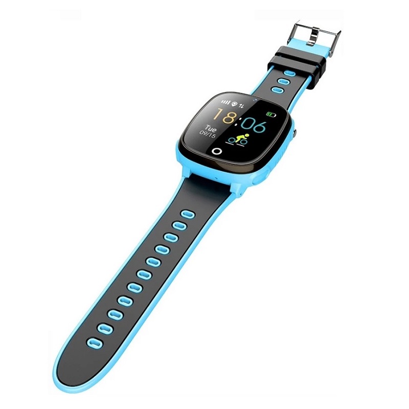 Дитячий смарт-годинник Lemfo HW11 Aqua Plus з камерою та GPS відстеженням (Синій)