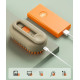 Щітка гребінець з парою для котів та собак Steamy Brush E-W3317 (Бежевий)