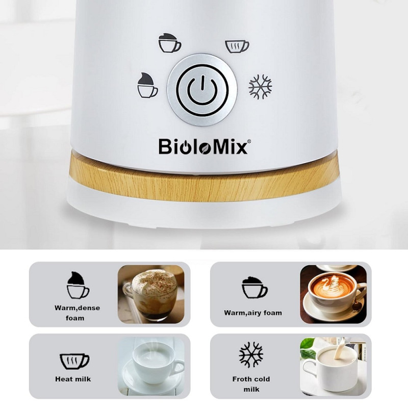 Спінювач молока (капучинатор) BioloMix BN11 (Білий)