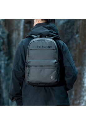 Рюкзак Arctic Hunter B00536 для ноутбука до 15.6 дюймів (Чорний)