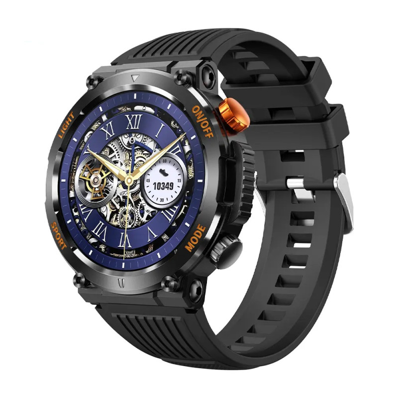 Розумний годинник COLMI V68 з AMOLED дисплеєм (Чорний)