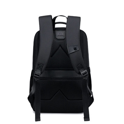 Міський рюкзак Arctic Hunter B00670 для ноутбука до 15.6 дюймів (Чорний)