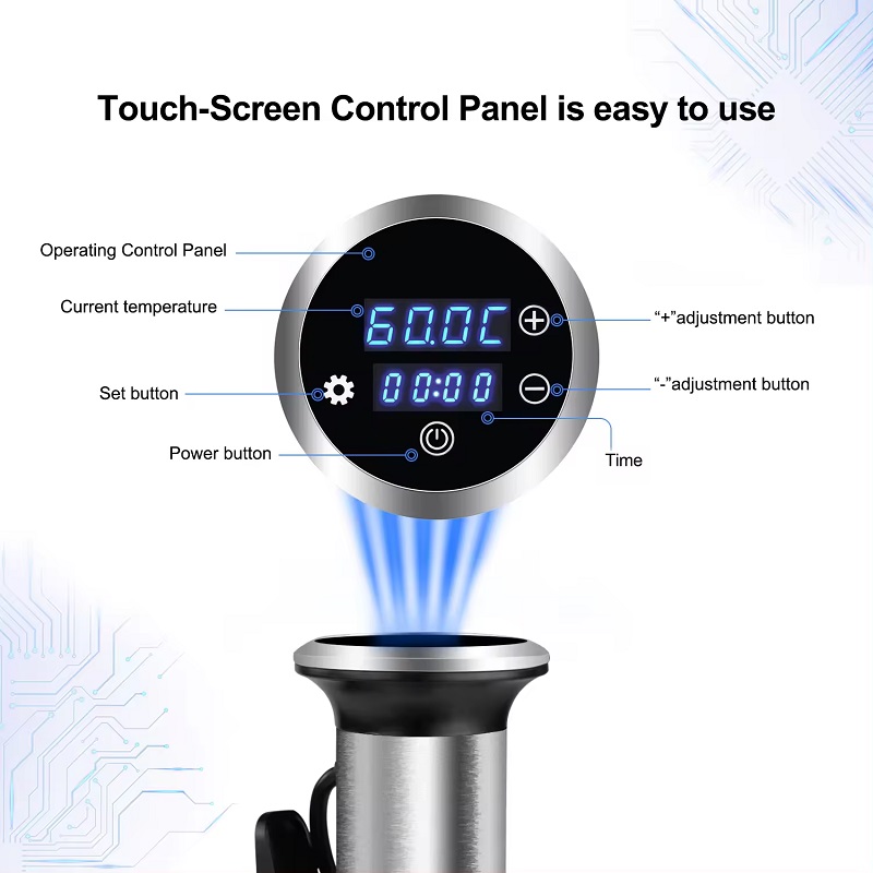 Апарат Су-від BioloMix Sous Vide SV-8006 (Чорний)
