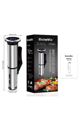Апарат Су-від BioloMix Sous Vide SV-8006 (Чорний)