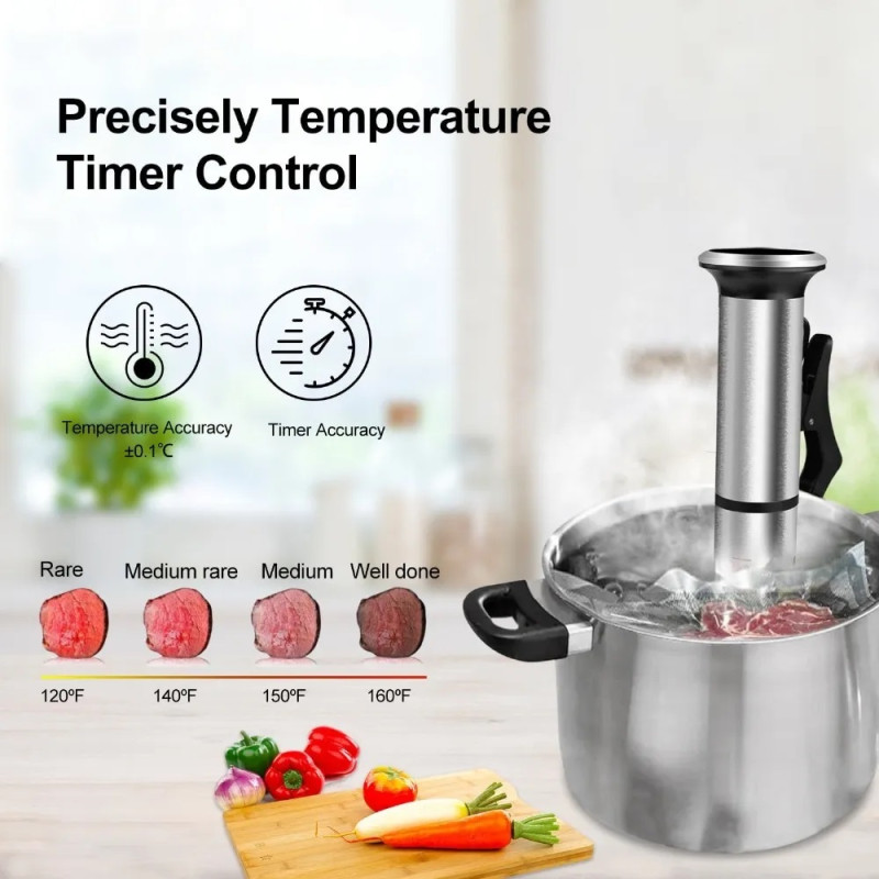 Апарат Су-від BioloMix Sous Vide SV-8006 (Чорний)
