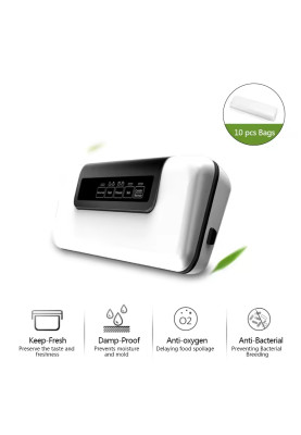 Вакууматор домашній для продуктів Biolomix Vacuum Sealer W300 (Білий)