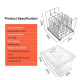 Контейнер для су-від з решіткою 11L BioloMix Sous Vide Rack (Сірий)