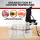 Контейнер для су-від з решіткою 11L BioloMix Sous Vide Rack (Сірий)