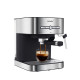 Кавоварка ріжкова BioloMix CM6866 Espresso Machine 2-in-1 зі спінювачем для молока (Сірий)