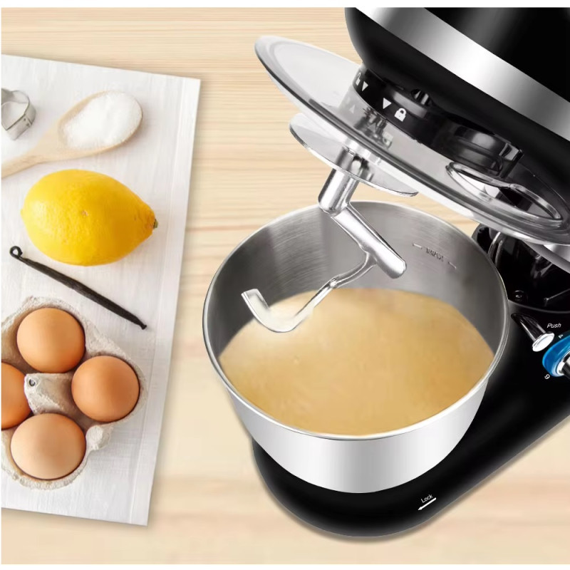 Планетарний міксер BioloMix BM785 5L Stand Mixer (Чорний)