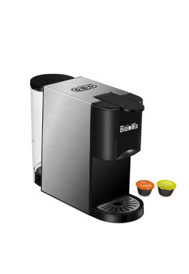 Кавоварка 3-in-1 BioloMix BK-513 Espresso Coffee Machine (Сірий)