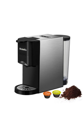 Кавоварка 3-in-1 BioloMix BK-513 Espresso Coffee Machine (Сірий)