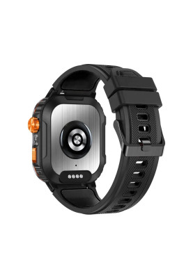 Розумний годинник Lemfo NX20 з підтримкою викликів через Bluetooth (Чорний)