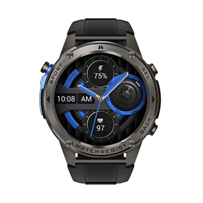 Розумний годинник Lemfo DM56 з вбудованим GPS (Чорний)