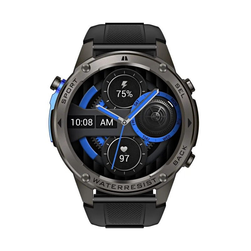 Розумний годинник Lemfo DM56 з вбудованим GPS (Чорний)