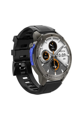 Розумний годинник Lemfo DM56 з вбудованим GPS (Чорний)