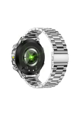 Розумний годинник Lemfo AK75 Metal з функцією розмови (Сріблястий)