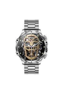 Розумний годинник Lemfo AK75 Metal з функцією розмови (Сріблястий)