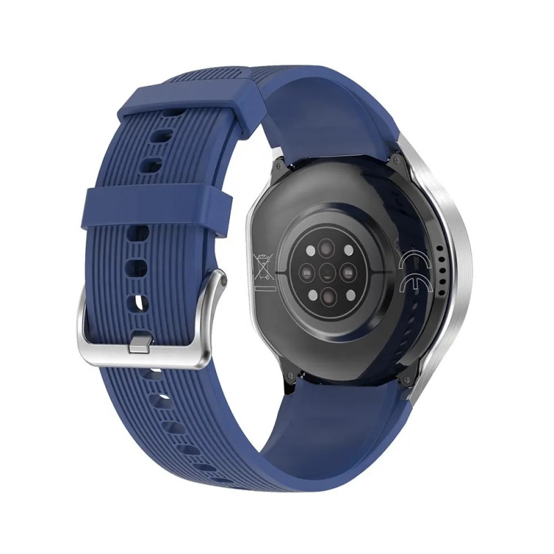 Розумний годинник NO.1 DT WATCH X з можливістю підключити навушники (Сріблястий)