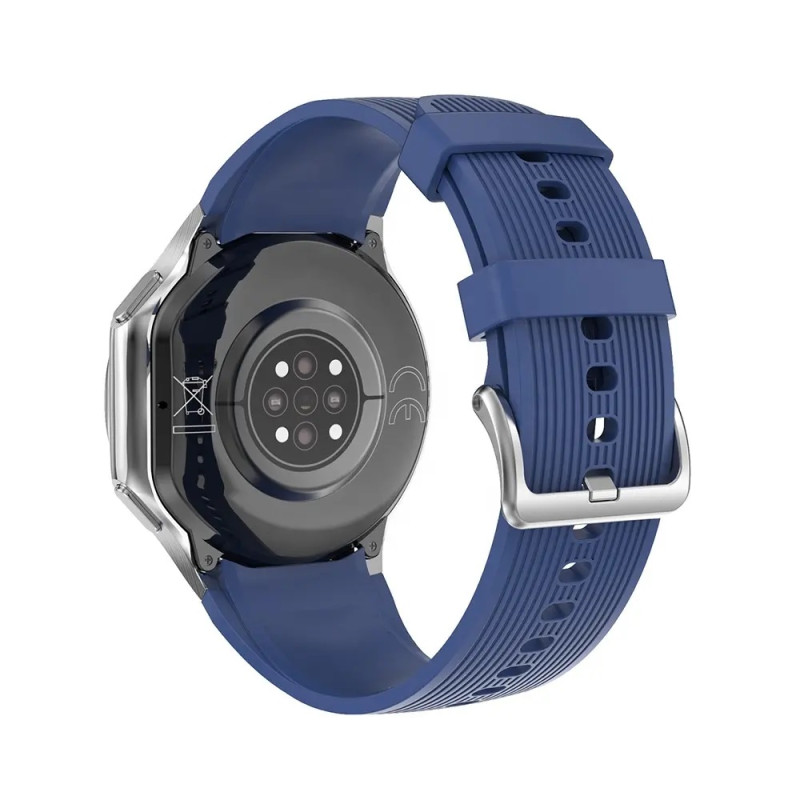 Розумний годинник NO.1 DT WATCH X з можливістю підключити навушники (Сріблястий)