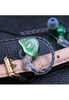Вакуумні навушники Tangzu Wan'er Jade Green з динамічним випромінювачем (Зелений)
