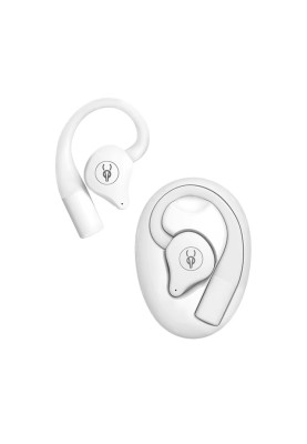 Спортивні Bluetooth навушники Sabbat Q12 Cloud White відкритого типу (Білий)