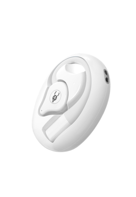 Спортивні Bluetooth навушники Sabbat Q12 Cloud White відкритого типу (Білий)