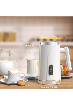 Спінювач молока (капучинатор) Biolomix Milk Frother BMF101 (Білий)