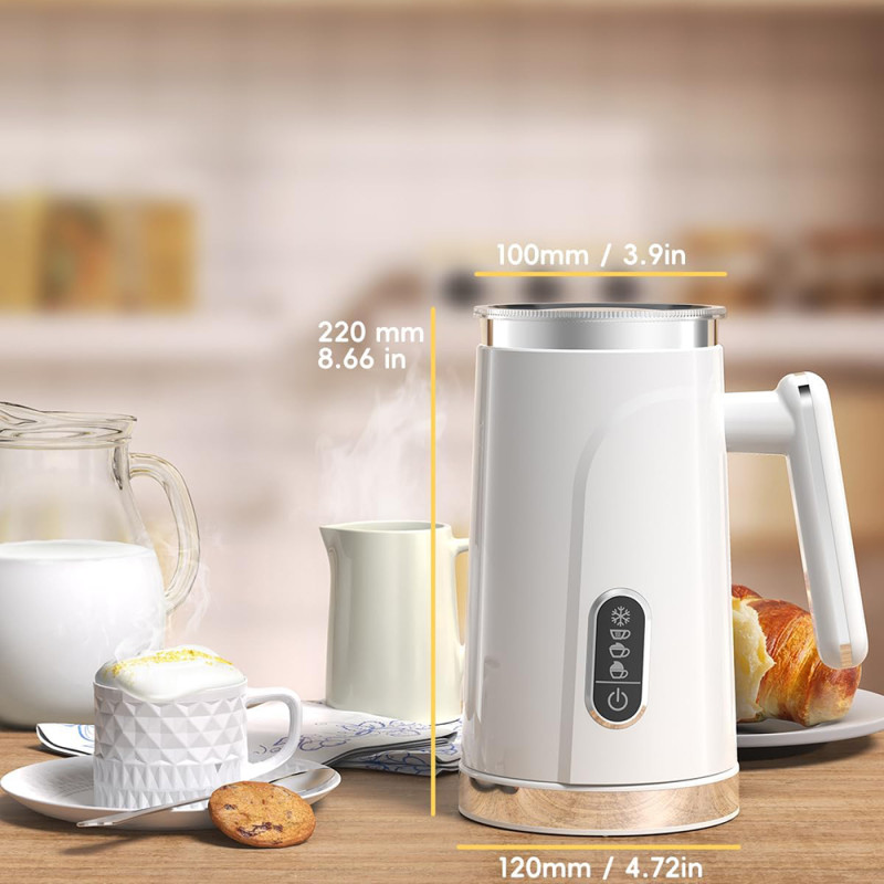 Спінювач молока (капучинатор) Biolomix Milk Frother BMF101 (Білий)