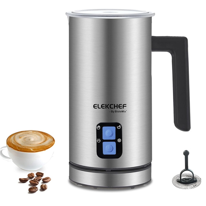 Пінозбивальник (капучинатор) Biolomix Milk Frother EMF600 (Сріблястий)