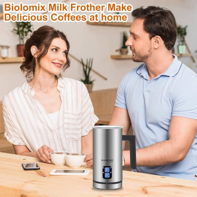 Пінозбивальник (капучинатор) Biolomix Milk Frother EMF600 (Сріблястий)