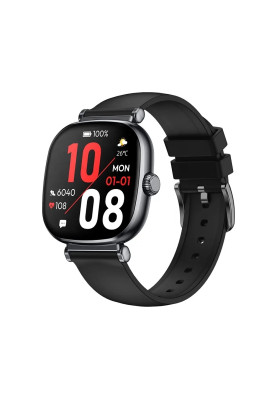 Розумний годинник King Wear KW269B з AMOLED екраном (Чорний)
