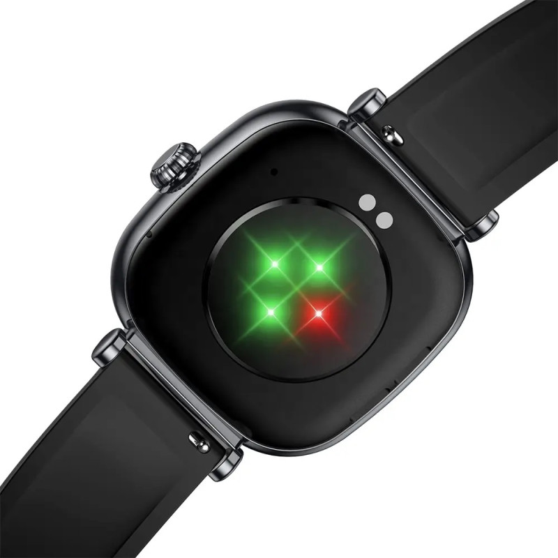 Розумний годинник King Wear KW269B з AMOLED екраном (Чорний)