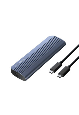 Зовнішня кишеня Acasis EC-6602 m.2 NVME SSD з підключенням USB Type-C (Сірий)