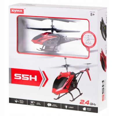 Іграшковий гелікоптер на радіокеруванні Syma S5H (Червоний)