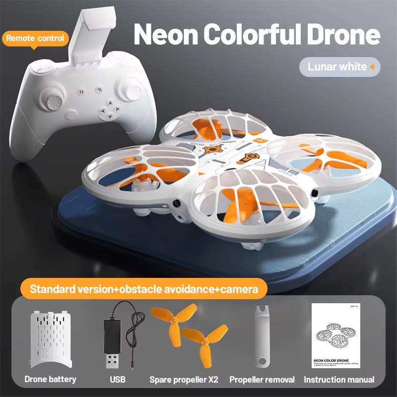 Квадрокоптер JJRC H122 з камерою та підсвіткою (Білий)