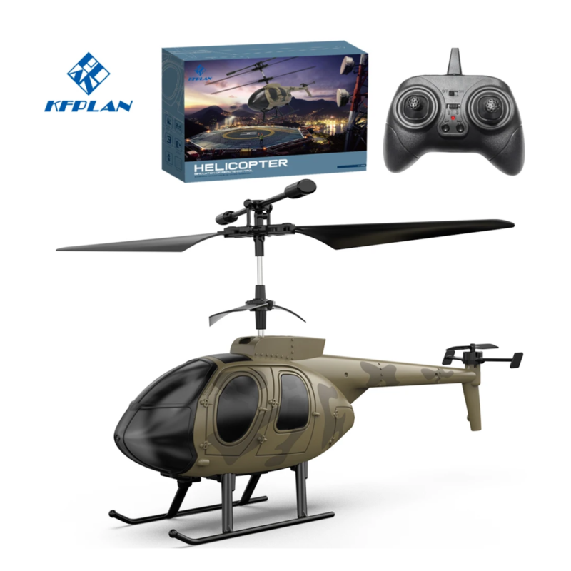 Радіокерований вертоліт KFPLAN Z16 з гіроскопом (Хакі)