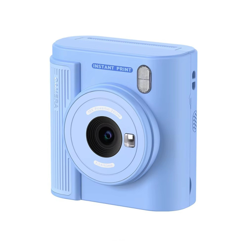 Дитячий фотоапарат Instant Print Camera P99 з миттєвим термодруком (Синій)