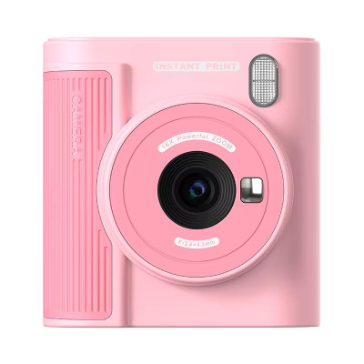 Дитячий фотоапарат Instant Print Camera P99 з миттєвим термодруком (Рожевий)